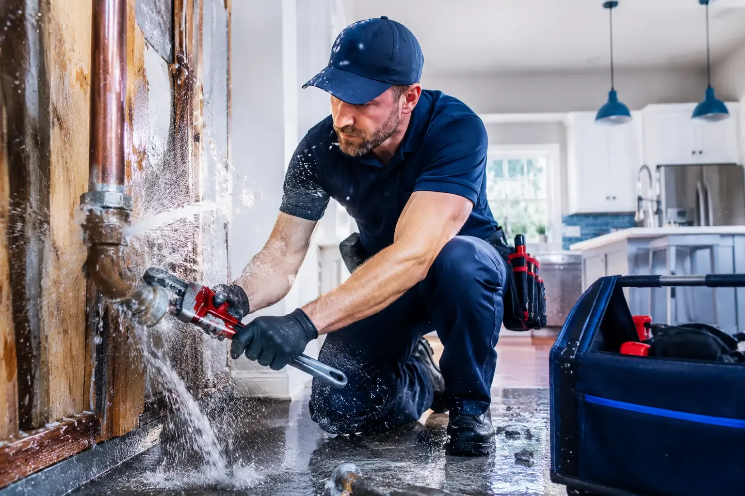 Local emergency pipe repair professionals in Cawker City, KS